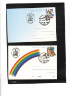 TEM19570  -  CART.POSTALI   "  AUGURALI " - CAT.FILAGRANO C.68 (+ 5 VIGNETTE) /C.69 -  FDC - Postal Stationery