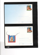 TEM19571  -  CART.POSTALI   "  AUGURALI " - CAT.FILAGRANO C.68 (+ 5 VIGNETTE) /C.69 -  NUOVI - Postal Stationery