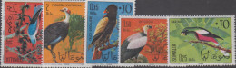 BIRDS - SOMALIA - 1966- BIRDS SET OF 5  MINT NEVER HINGED, SG CAT £11   - Tauben & Flughühner