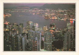 CHINE - Hong Kong - Vue Générale De La Baie De Hong Kong - Colorisé - Carte Postale - Chine