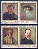 Rumänien 1972 - Gemälde, Nr. 3044 - 3047, Gestempelt / Used - Used Stamps