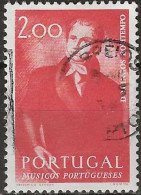 PORTUGAL 1974 Portuguese Musicians - 2e. Joao Domingos Bomtempo FU - Oblitérés