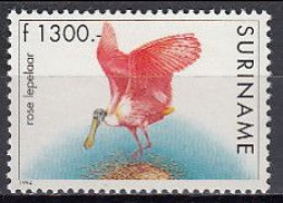 Suriname 1994 (MNH) (Mi 1471) - Roseate Spoonbill (Platalea Ajaja) - Collections, Lots & Séries