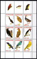 Suriname 2007 (MNH) (Mi 2129-2137) - Agami Heron, Spotted Rail, Yellow-tufted Woodpecker...Saffron Finch - Collections, Lots & Séries