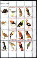 Suriname 2005 (MNH) (Mi 2010-2021) - Azure Gallinule...Lilac-tailed Parrotlet...Painted Parakeet - Collections, Lots & Series