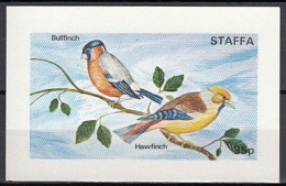 Staffa 1972 - (MNH) (GB-SF 1972-0409) - Eurasian Bullfinch (Pyrrhula Pyrrhula), Hawfinch (Coccothraustes C.) - Collections, Lots & Séries