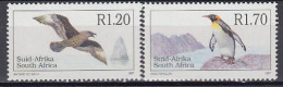 South Africa 1997 (MNH) (Mi 1084-85) - Antarctic Skua (Stercorarius Antarcticus), King Penguin (Aptenodytes Pata - Collections, Lots & Séries