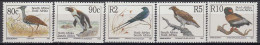 South Africa 1993 (MNH) ( 901-902, 905-907) - Kori Bustard, African Penguin....Martial Eagle, Bateleur - Collections, Lots & Series