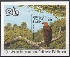 Solomon Isl 1996 (MNH) (Mi BL46) - Sanford's Eagle (Haliaeetus Sanfordi - Collections, Lots & Séries