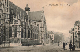 BELGIQUE - Bruxelles - Rue De La Régence - Carte Postale Ancienne - Autres & Non Classés