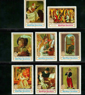 Rwanda 1969 Music And Art Painting，8v MNH - Unused Stamps