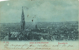 BELGIQUE - Bruxelles - Hôtel De Ville - Panorama - Carte Postale Ancienne - Otros & Sin Clasificación