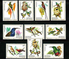 Rwanda 1983 Music And Art Painting，10v MNH - Unused Stamps