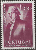 PORTUGAL 1974 Portuguese Musicians - 11e. Marcos Portugal FU - Oblitérés