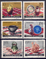 Rumänien 1973 - Keramiken, Nr. 3134 - 3139, Gestempelt / Used - Usati