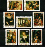 Rwanda 1977 Paintings For The 400th Anniversary Of Rubens' Birth，8v MNH - Neufs