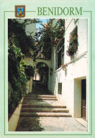 ESPAGNE - Alicante - Entrée D'un Hôttel à Benidorm - Colorisé - Carte Postale - Alicante