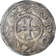 France, Seigneurie De Déols, Eudes, Denier, 980-1038, Deols, Billon, TTB - Autres & Non Classés