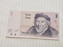 Israel-1SHEKEL-MOSHE MONTEFIORE-(1978-79)-(BLACK-NUMBER)-(392)-(2002688604)-U.N.C-bank Note - Israel