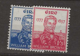 1956 MNH Ireland Mi 132-33 Postfris** - Ongebruikt