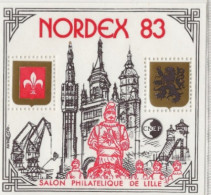 Feuillet Souvenir C.N.E.P - NORDEX 83 - - CNEP