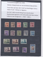 ÄGYPTEN - EGYPT - EGYPTIAN - MONARCHIE - KÖNIG FARUK PORTRÄT 1939  USED - Used Stamps