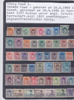 ÄGYPTEN - EGYPT - EGYPTIAN - MONARCHIE - KÖNIG FUAD PORTRÄT 1923  USED - Used Stamps