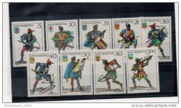 SAN MARINO - LOTTO FRANCOBOLLI NUOVI (VEDI FOTO) - NEW-MINT STAMPS LOT (CROSSBOW GAMES) - Lots & Serien