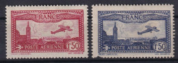 FRANCE 1950 - MNH - YT 5, 6 - Poste Aérienne - #6 Avec Défauts! - 1927-1959 Mint/hinged