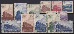 FRANCE 1941 - MNH - YT 174-186 - Colis Postaux - Nuevos