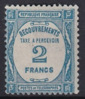 FRANCE 1927/31 - MLH - YT 61 - Timbre Taxe  - 1960-.... Postfris