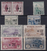 FRANCE 1922 - MNH - YT 162-169 - Complete Set! - Neufs