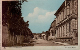 CHATEAU-SALINS  ( MOSELLE )   RUE DE LA POSTE - Chateau Salins