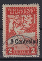 AUSTRIAN OCCUPATION OF ITALY 1918 - Canceled - 24 - Eilpostmarke - Used Stamps