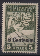 AUSTRIAN OCCUPATION OF ITALY 1918 - Canceled - 25 - Eilpostmarke - Gebruikt