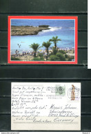 K18095)Ansichtskarte: Ayia Napa, Strand, Gelaufen 1996 - Chypre