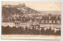 LYON - Vue Sur Les Coteaux De Fourvière Et Croix-Rousse Prise De La Gare De Perrache.. Datée 15-12-19. - Lyon 4