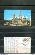 K18153)Ansichtskarte: Guadalajara, Kathedrale, Gelaufen 1977 - Mexique
