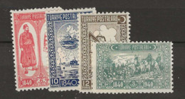 1940 MNH Turkye Mi 1094-97 Postfris** - Nuevos