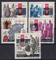 MALTA 1966 - Canceled - Mi 337-341 - Complete Set! - Malta