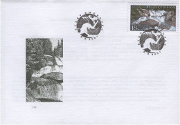 FDC 234 Slovakia EUROPA 2001 - 2001