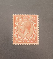 ENGLAND BRITISH 1924 EFFIGIE DI RE GIORGIO V MNH CAT UNIF 141 - Unused Stamps