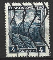 TCHECOSLOVAQUIE. N°264 Oblitéré De 1929. Monts Tatras. - Mountains