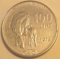 1979 - Italia 100 Lire F.A.O.    ----- - 100 Lire