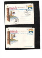 TEM19588  -  SAN MARINO  24.6.1992  /  AEROGRAMMA  "  EXPO MONDIALE DI FLATELIA " CAT.FILAGRANO A.16 - FDC + NUOVO - Postal Stationery