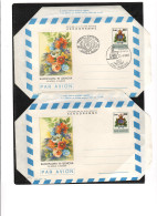 TEM19591  -  SAN MARINO  23.4.1981  /AEROGRAMMA  " EUROFLORA '81  GENOVA"- CAT. FILAGRANO A.11 - FDC + NUOVO - Enteros Postales