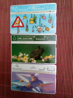 3 Phonecards Paques Used Rare - Without Chip