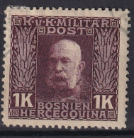 BOSNIA-HERZEGOVINA 1912 - Canceled - ANK 80 - Bosnia Erzegovina