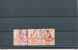 H3998)Polen Lokalausgabe Warschau 2 A - C Gest. - Used Stamps