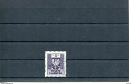 H4005)Polen Steuermarke Gest. - Revenue Stamps